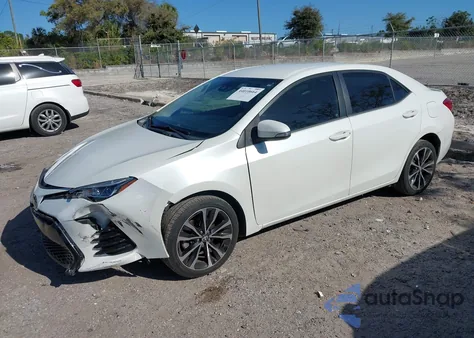 2017 Toyota Corolla Se z USA, uszkodzony, nr VIN 5YFBURHE2HP631626